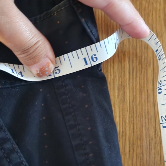 DIY Old Navy Flirt Khakis PINSTRIPED BY HAND - Picture 7 of 10